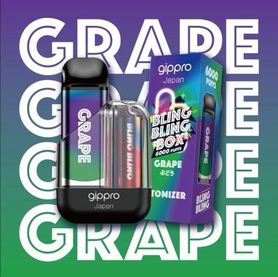 Gippro Bling Bling Grape 6000 Puffs (device and POD)