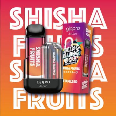 Gippro Bling Bling Shisha Fruits 6000 Puffs (device and POD)