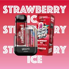 Gippro Bling Bling Strawberry Ice 6000 Puffs (device and POD)