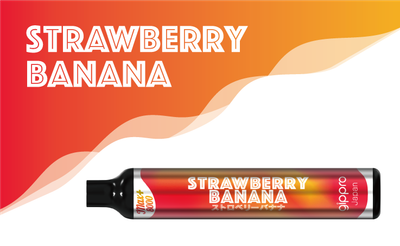 Gippro Max Strawberry Banana 8000 Puffs Disposable