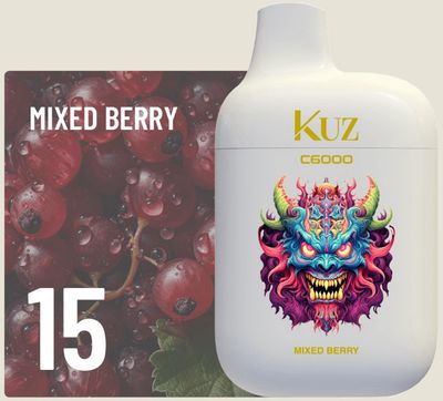 Kuz 6000 Puffs Mixed Berry