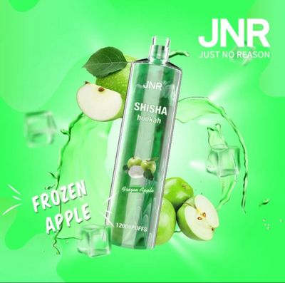 JNR Shisha Hookah 12000 Puffs Frozen Apple
