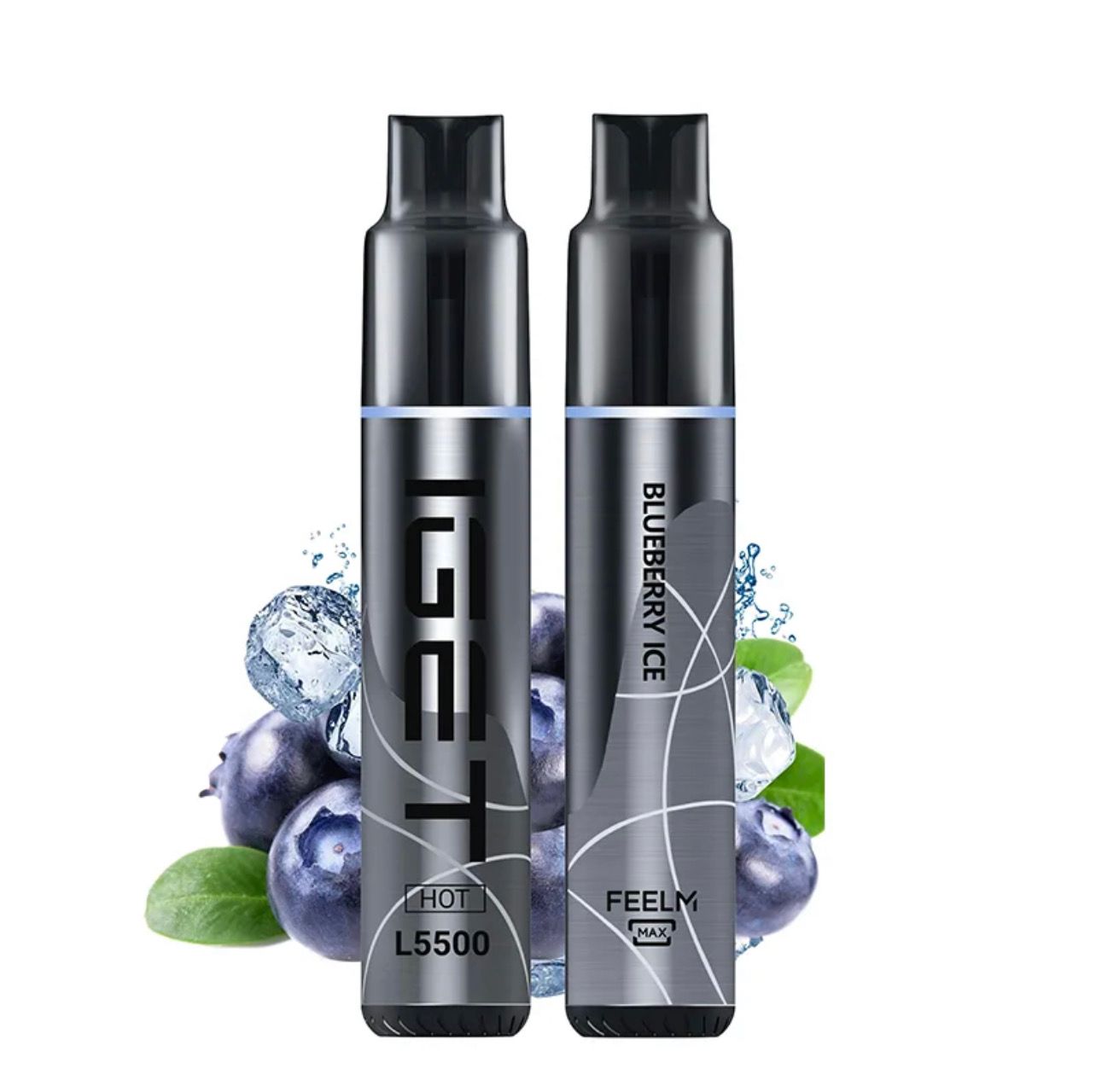 Iget Hot 5500 Puffs Blueberry Ice
