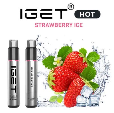 Iget Hot 5500 Puffs Strawberry ice