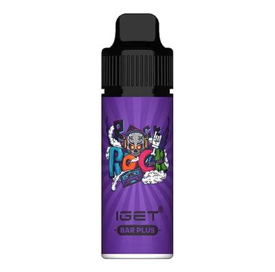 Iget BarPlus 6000 Puffs Grape Ice (device and Pods)