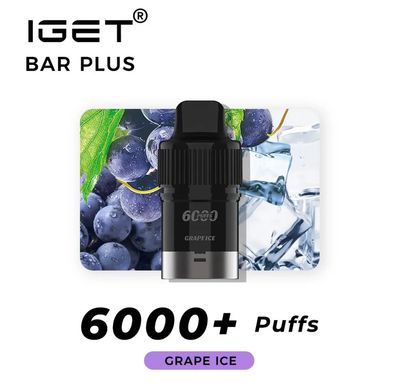 Iget BarPlus Pod 6000 Puffs Grape Ice (Only Pod)