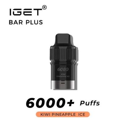 Iget BarPlus Pod 6000 Puffs Kiwi pineapple (Only Pod)