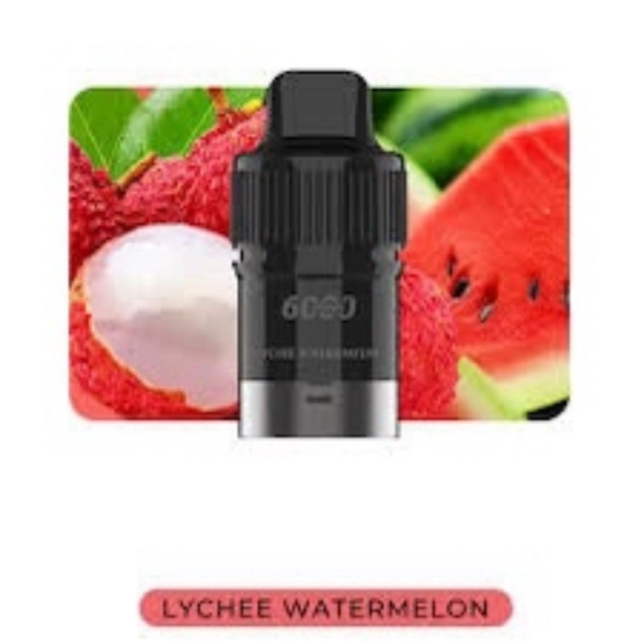 Iget BarPlus Pod 6000 Puffs Lychee watermelon (Only Pod)