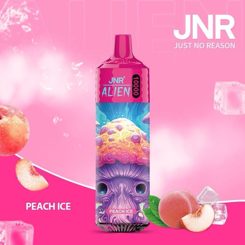 JNR Alien 10000 Puffs Peach Ice Disposable Vape
