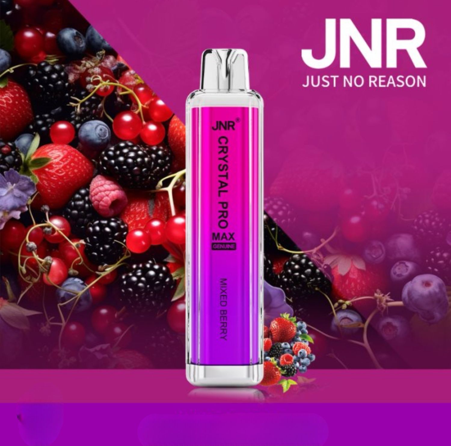 JNR Crystal Pro Max 5000 Puffs Mixed Berry