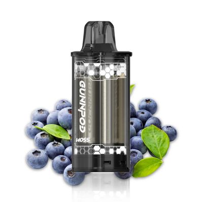 Gunnpod MOSS Replaceable Cartridge Pod ONLY – Mr Blue 8000 Puffs