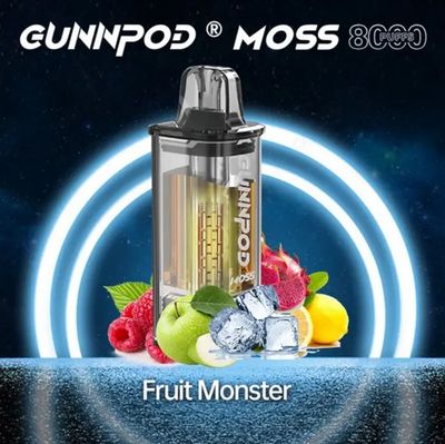Gunnpod MOSS Replaceable Cartridge Pod ONLY – Fruit Monster 8000 Puffs