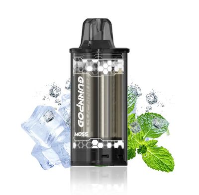 Gunnpod MOSS Replaceable Cartridge Pod ONLY – Cool mint 8000 Puffs