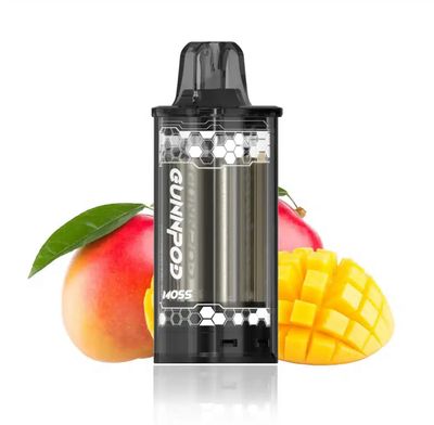 Gunnpod MOSS Replaceable Cartridge Pod ONLY – Mango Bliss 8000 Puffs
