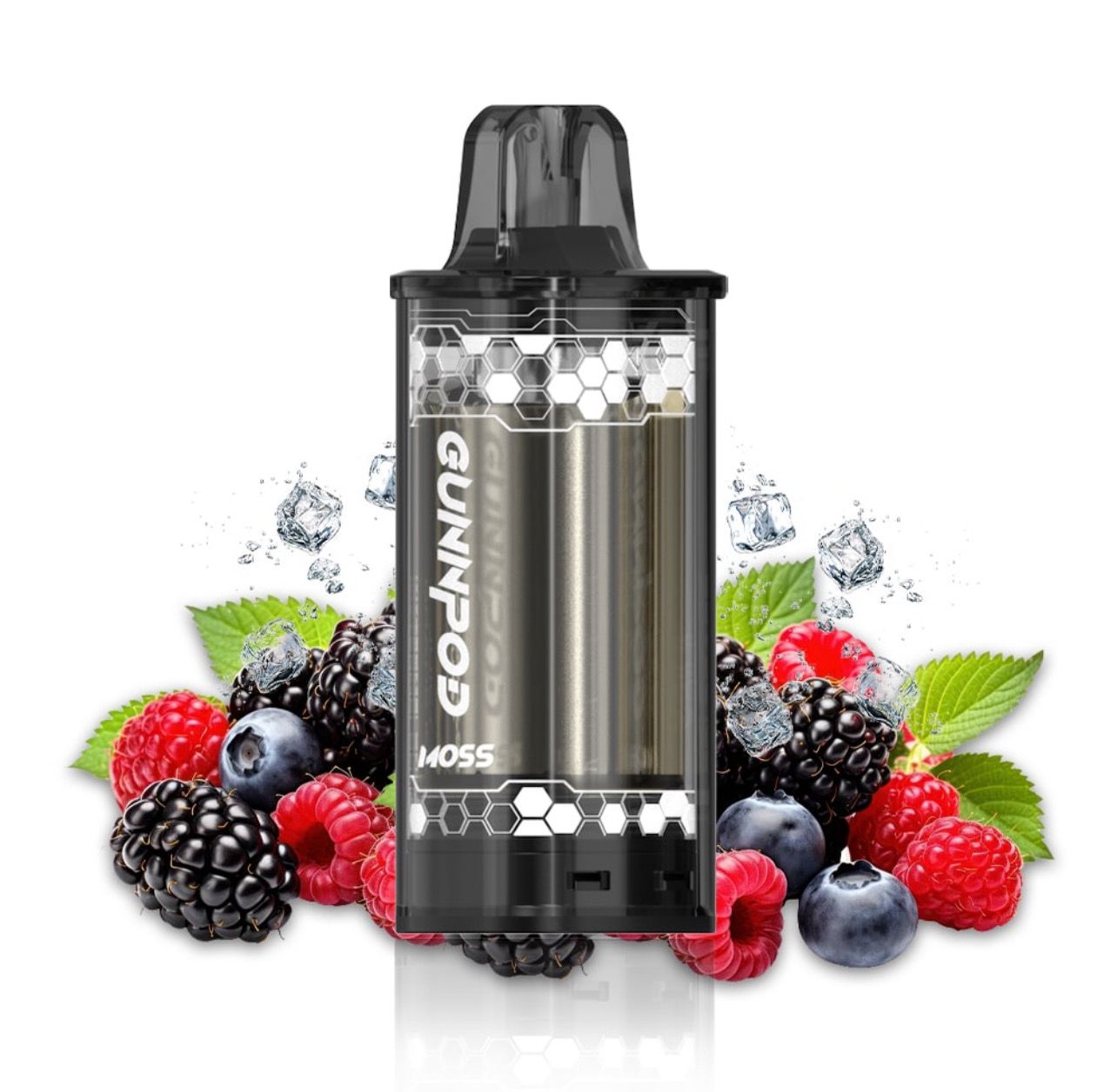 Gunnpod MOSS Replaceable Cartridge Pod ONLY – Frozen Forest Berry. V 8000 Puffs