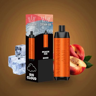 Al Fakher Crown Bar Peach Ice 15000 Puffs