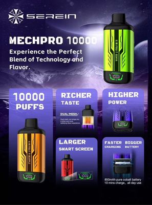 SEREIN MECH PRO10000 Puffs DISPOSABLE 