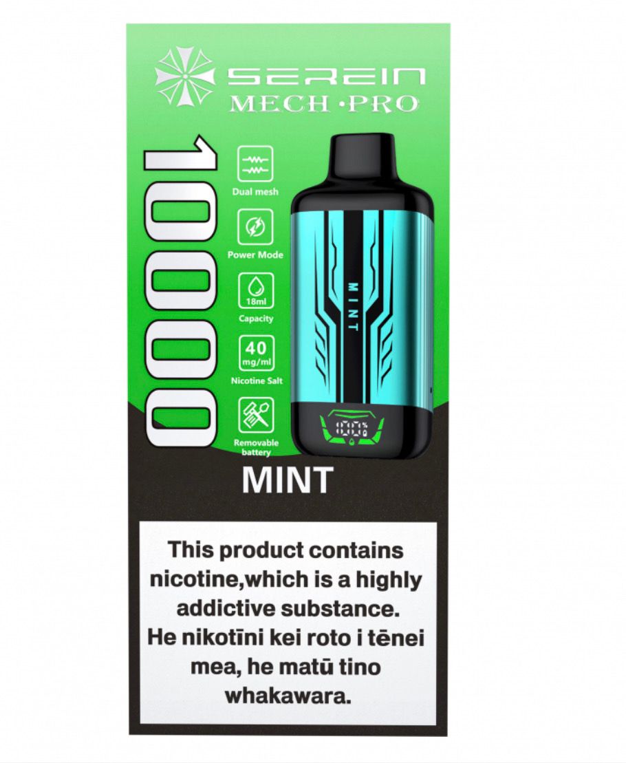 Serein Mech Pro 10000 Puffs Mint Ice