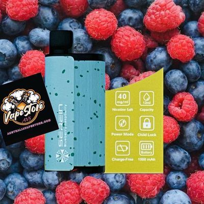 Serein Xplorer 6000 Puffs Blueberry Raspberry