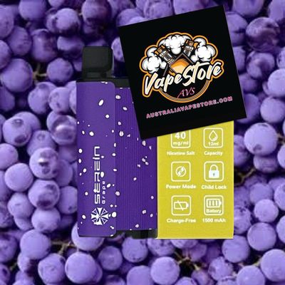 Serein Xplorer 6000 Puffs Grape Raspberry