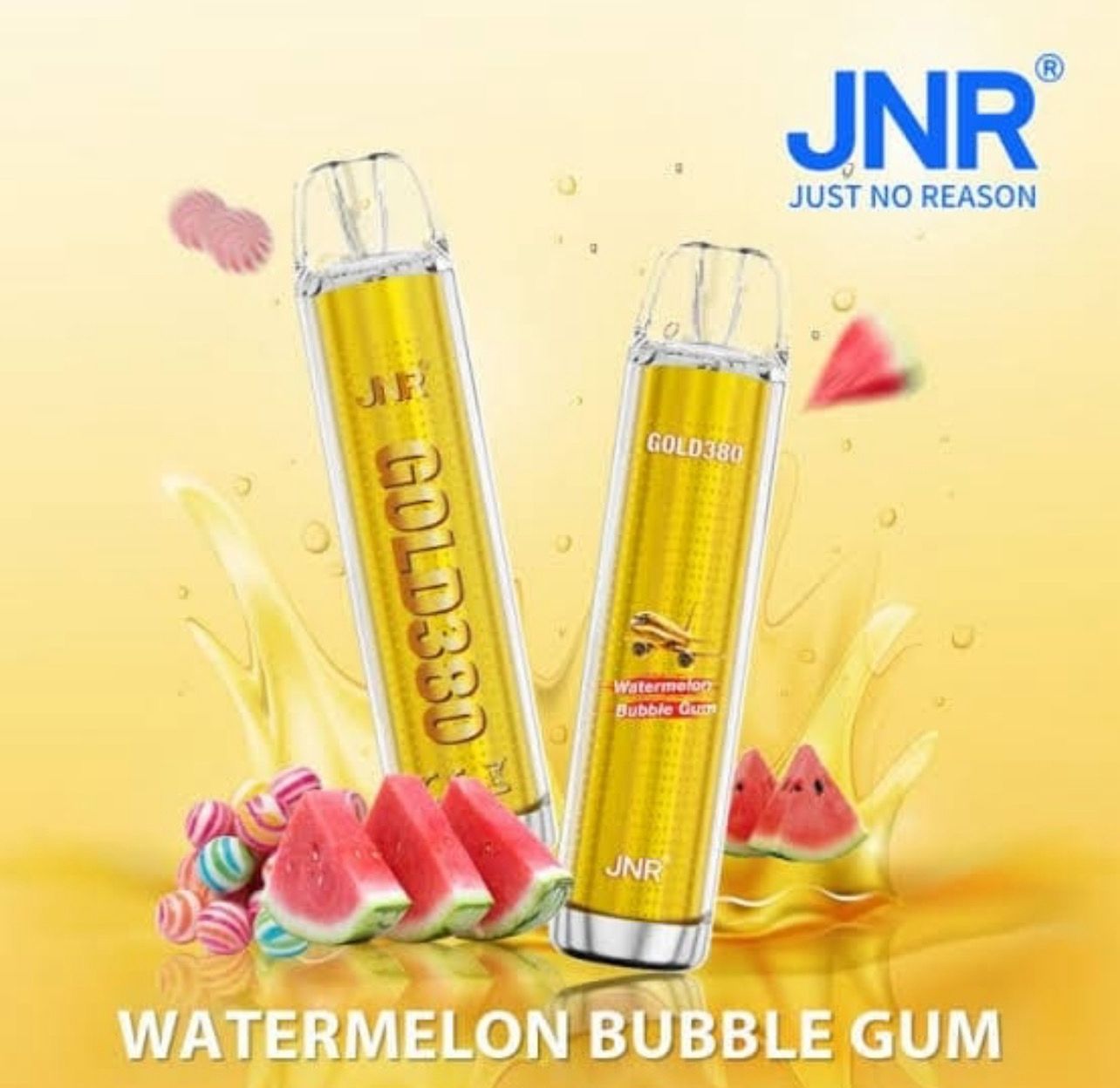 JNR GOLD 6000 PUFFS Watermelon Bubble Gum