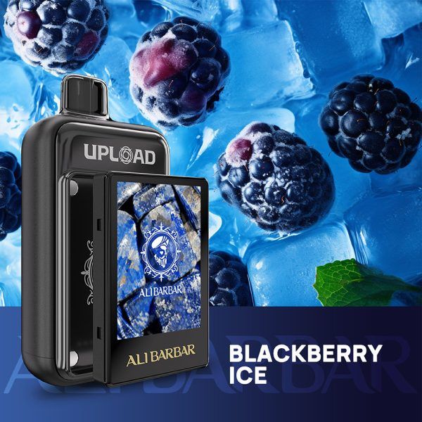 AliBarBar Upload 25000 Puffs Blackberry Ice