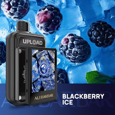 AliBarBar Upload 25000 Puffs Blackberry Ice