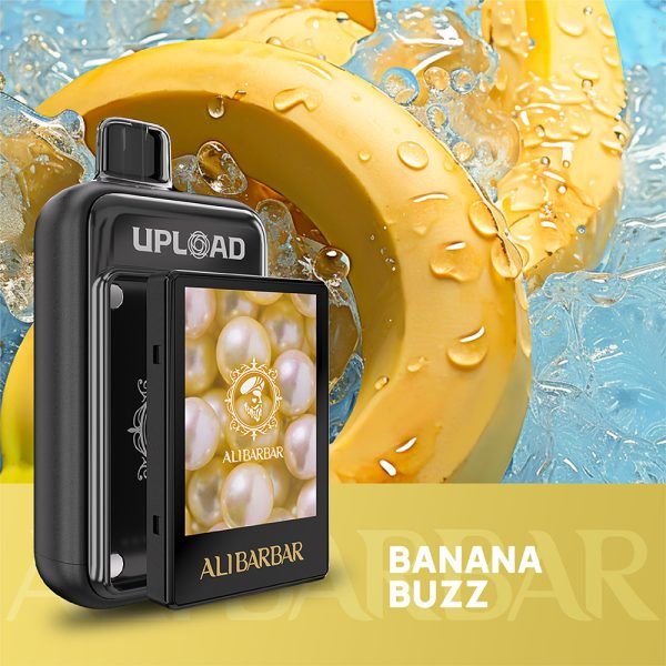 AliBarBar Upload 25000 Puffs Banana Buzz