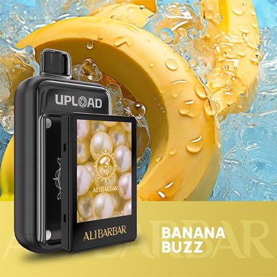 AliBarBar Upload 25000 Puffs Banana Buzz
