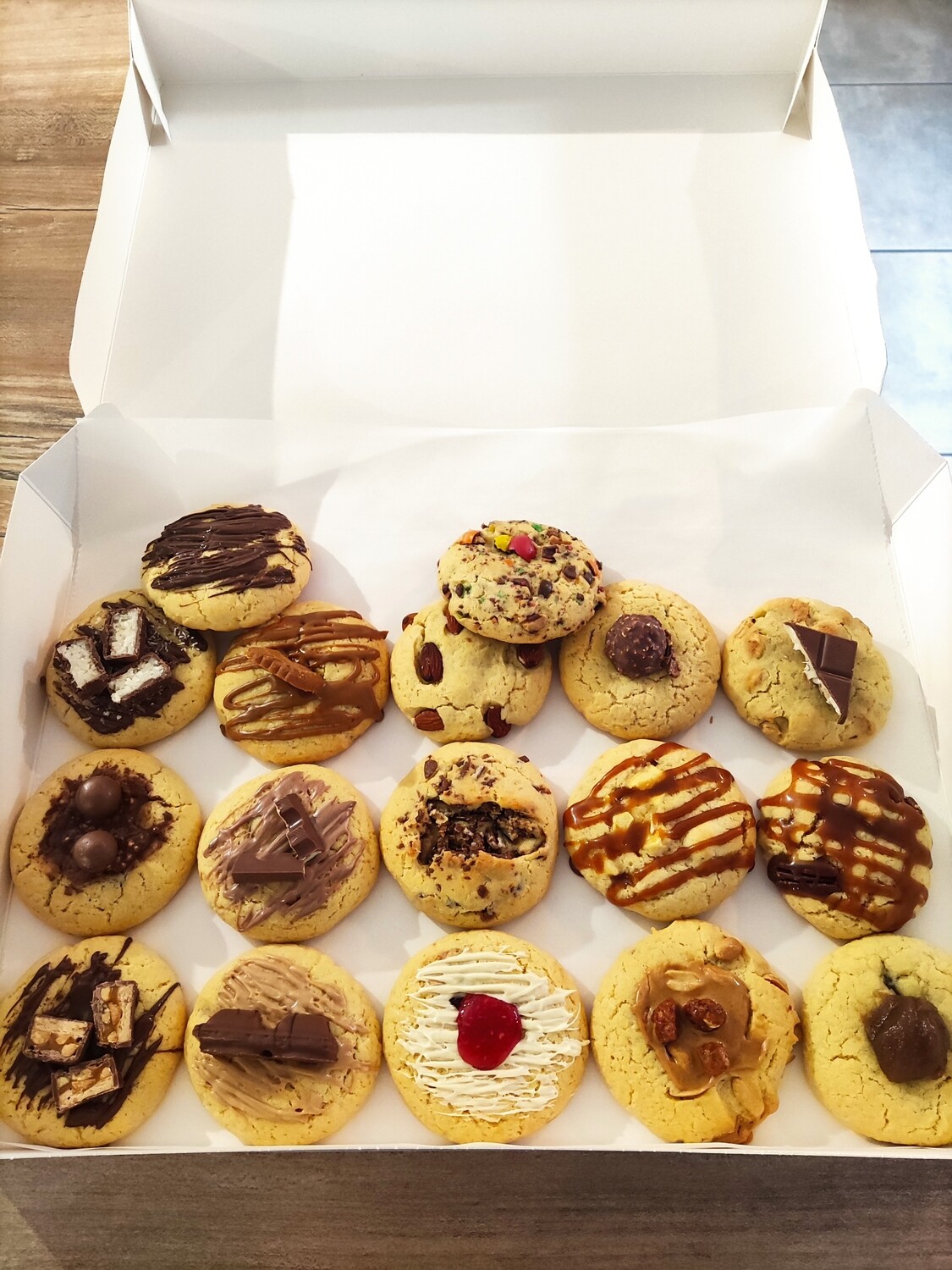 Boite de 10 cookies de votre choix