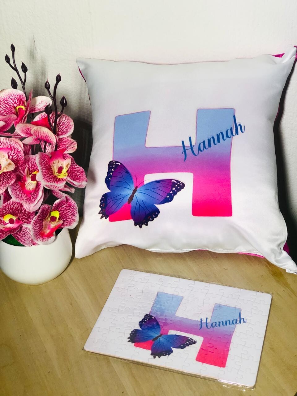 Customized Cushion &amp; Puzzle Set