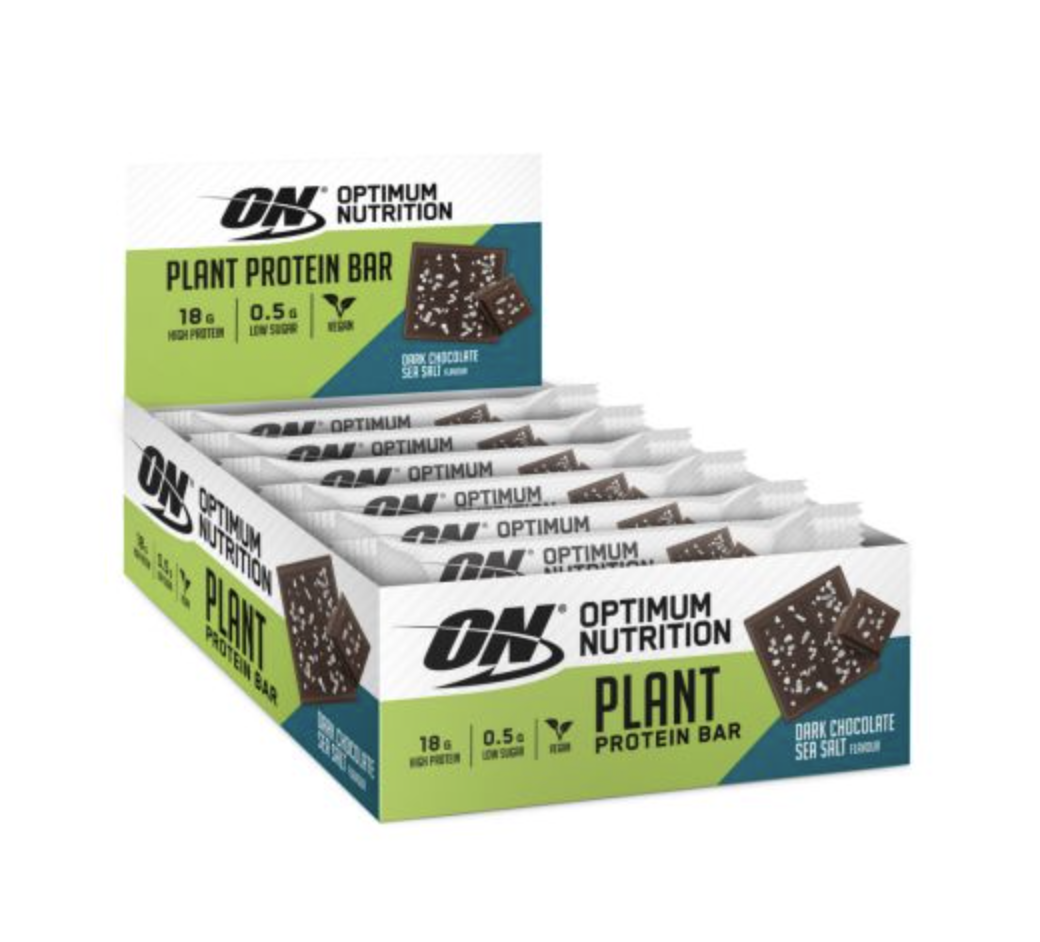 OPTIMUM NUTRITION PLANT PROTEIN BAR - 12X60G