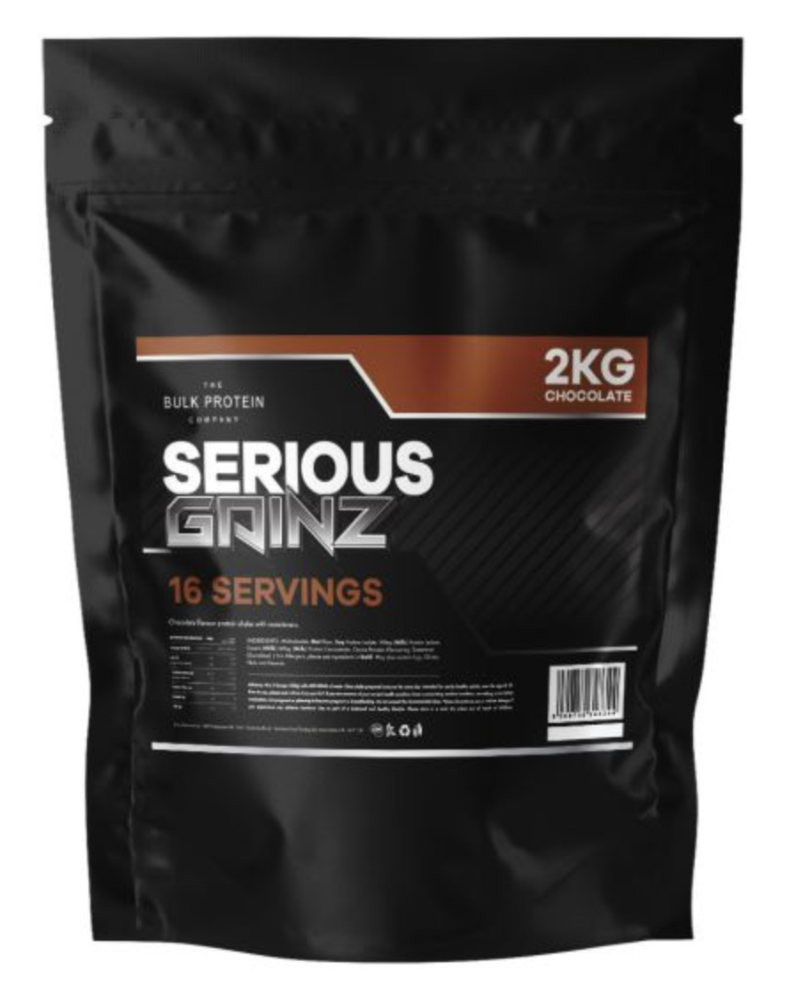 THE BULK PROTEIN COMPANY SERIOUS GAINZ - 2KG