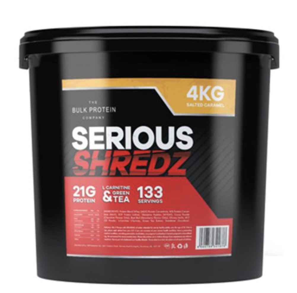 THE BULK PROTEIN COMPANY - SERIOUS SHREDZ DIET WHEY PROTEIN POWDER - 4KG