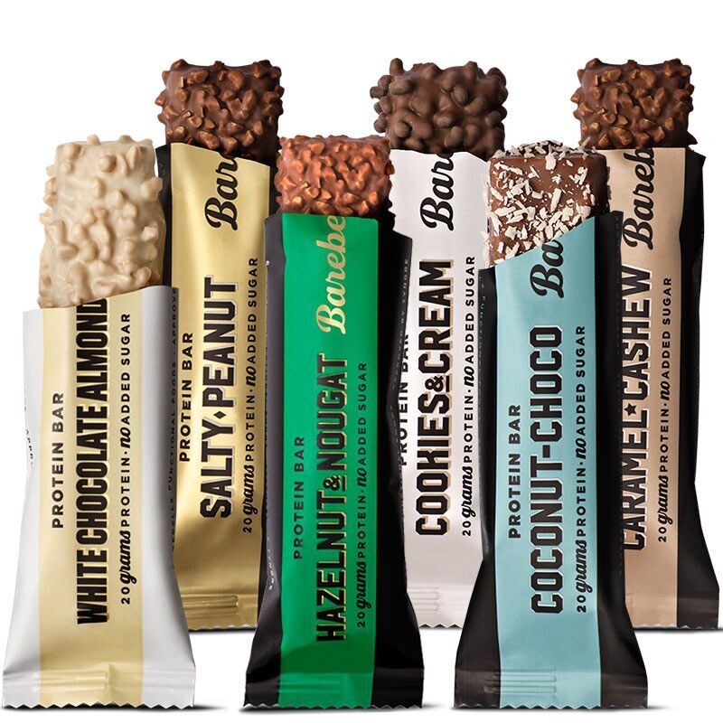 BAREBELLS PROTEIN BAR 12X55G