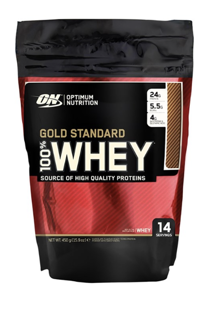 OPTIMUM NUTRITION GOLD STANDARD 100% WHEY 450G
