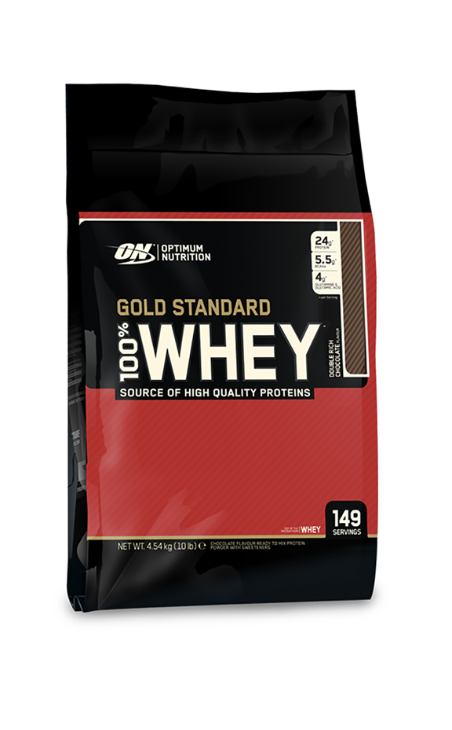 OPTIMUM NUTRITION GOLD STANDARD 100% WHEY 4.54KG
