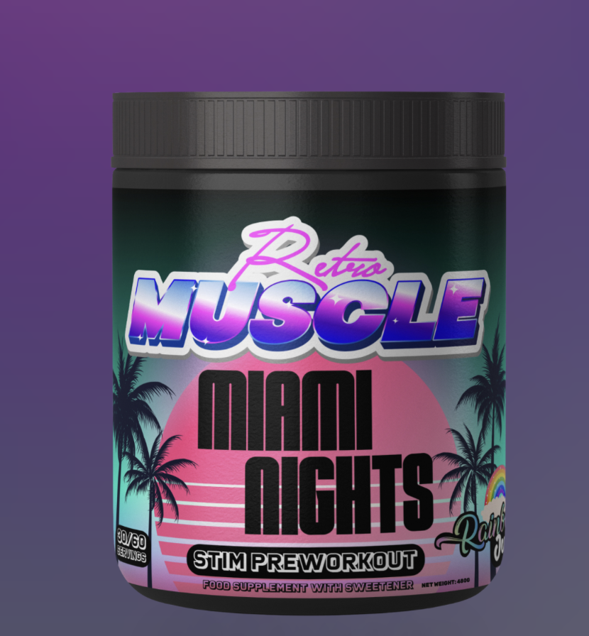RETRO MUSCLE MIAMI NIGHTS 480G