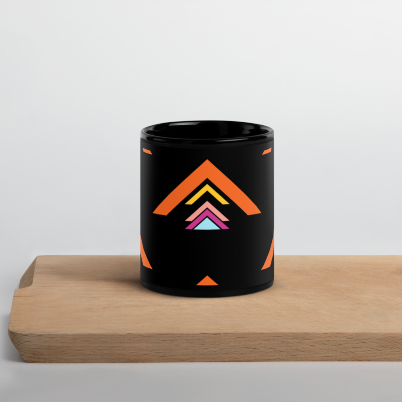 Black Glossy Mug