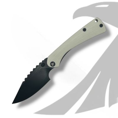 AZUSA BLADEWORKS HELLDORADO VANAX WHITE G10 / BLACK PVD