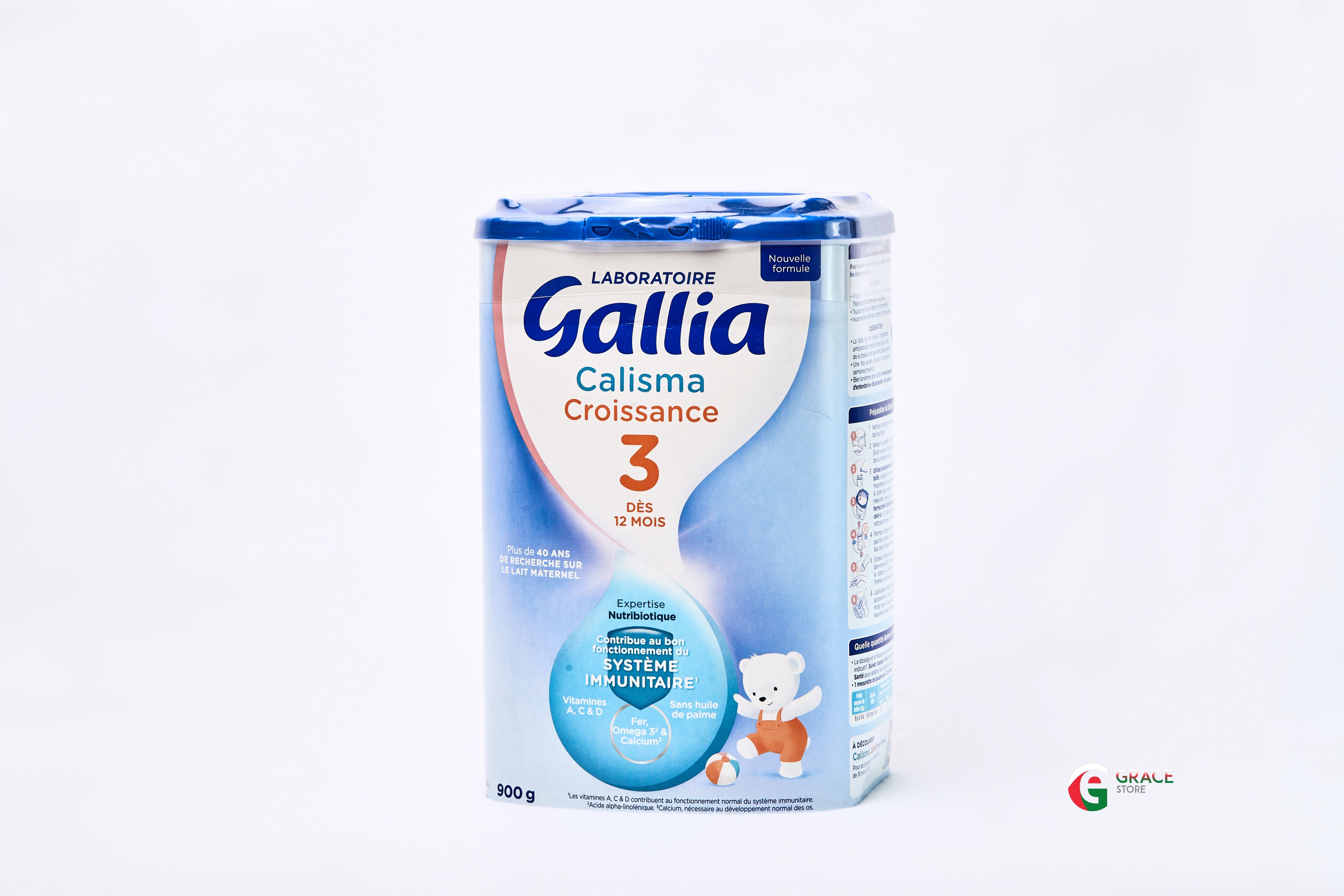 Lait bébé en tablettes 1er âge 0-6 mois Calisma Pocket GALLIA