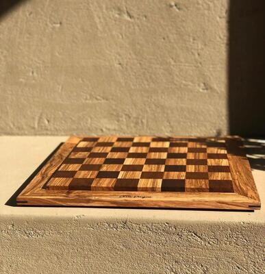 Imbuia &amp; Ironwood Chessboard