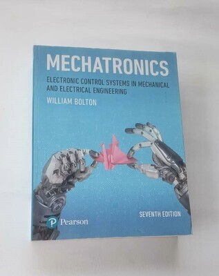 Mechatronics-Electronic control Systems in mechanical and electrical engineering