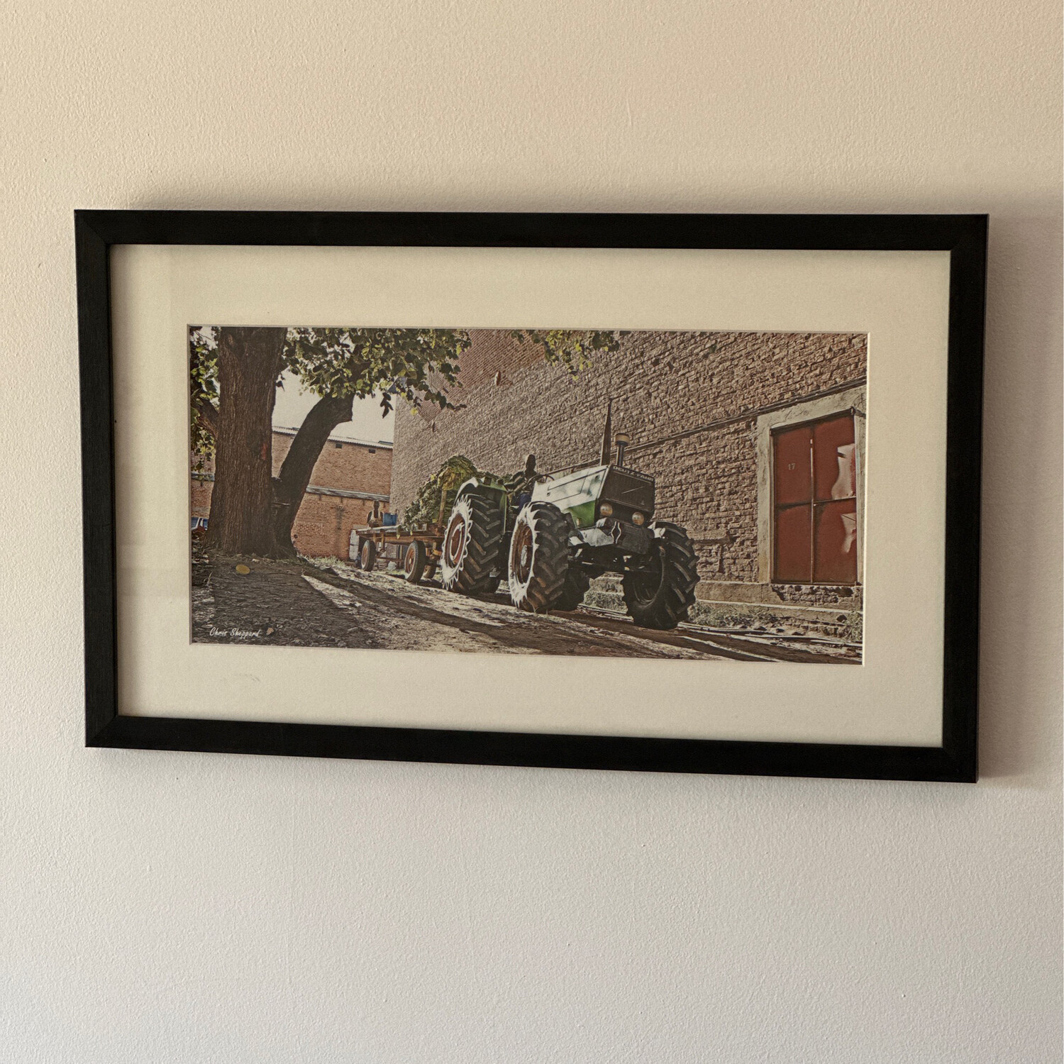 Green Tractor - Print