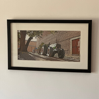 Green Tractor - Print