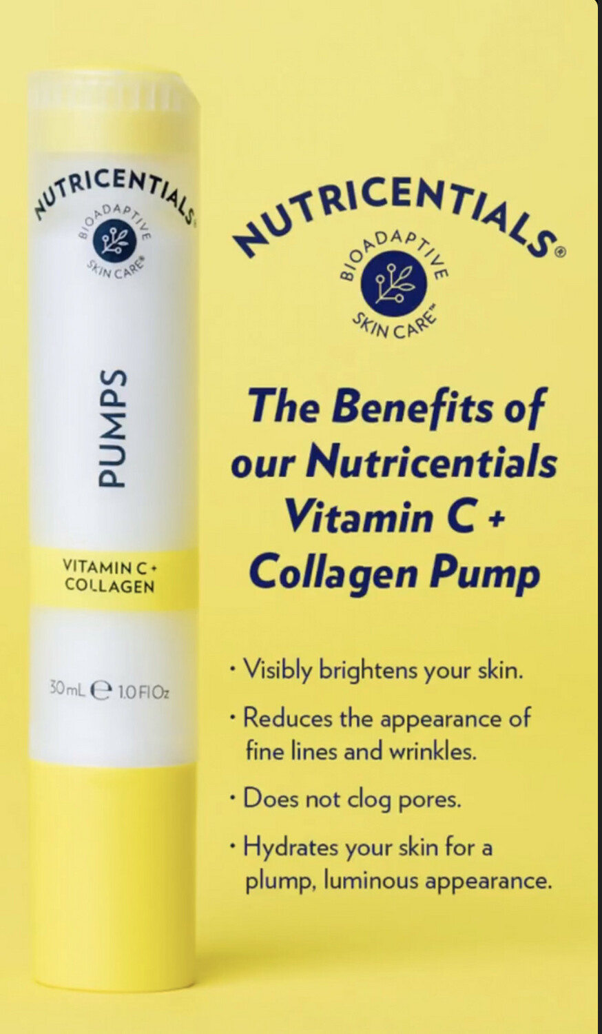 Vitamin C + Collagen Pump