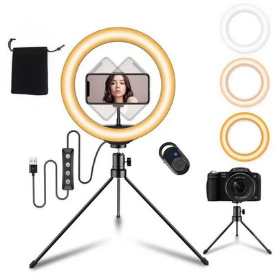 NEW 10” LED Ring Light with Stand