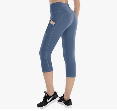 NEW Womens Capris Leggings Size L - Benzo Blue