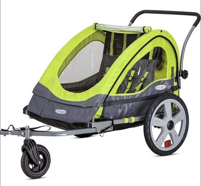 SEALED 2 in 1 Bike Trailer &amp; Stroller