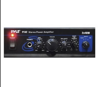 SEALED Mini Stereo Amplifier 2x40W